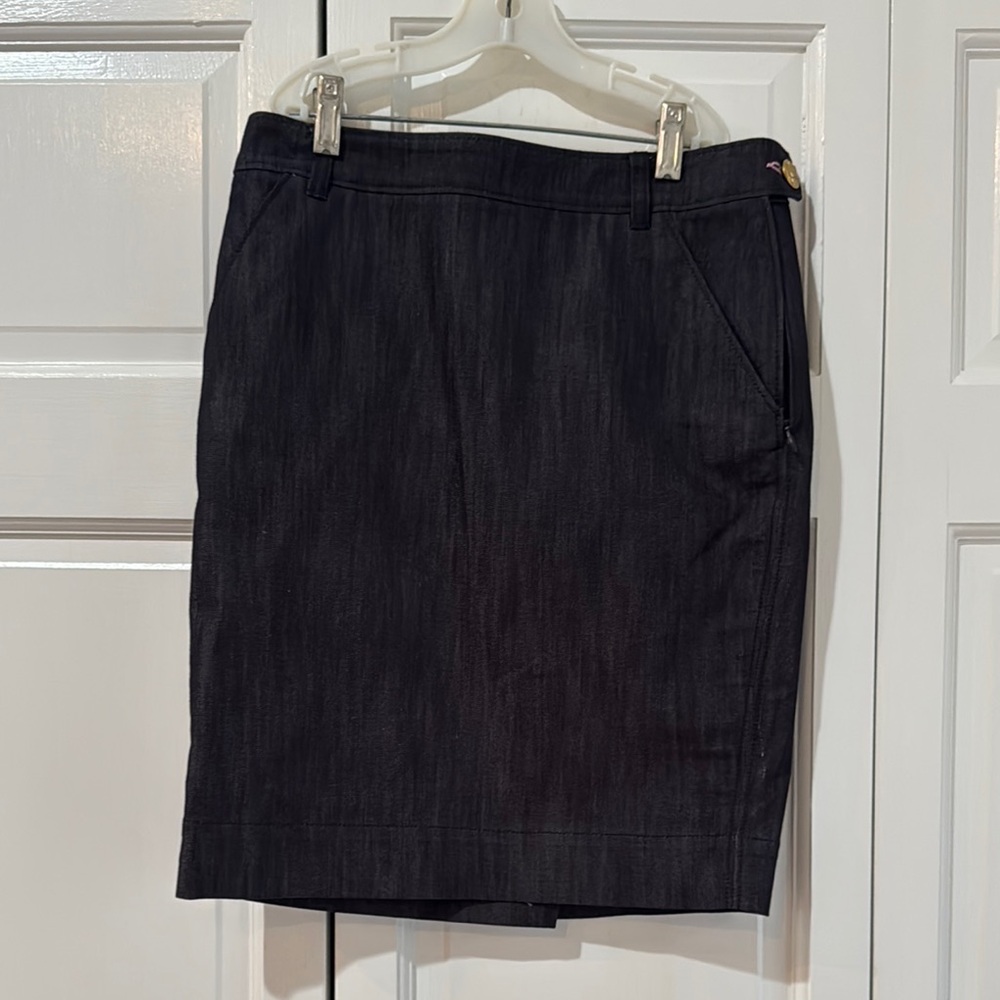 Lilly Pulitzer denim skirt